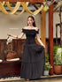 Off Shoulder Long Maxi Dress